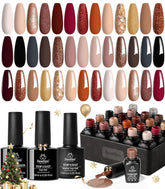 Beetles Fall Gel Nail Polish Set shades for versatile seasonal looks at home.