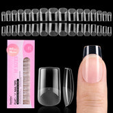 Beetles Flat-X Nail Tips packaging highlights the 160-piece kit for at-home use