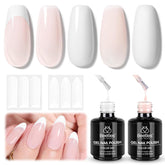 Beetles French Gel Polish Set nude bottle for classic French tips