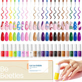Beetles French Tip Gel Liner Set bottle closeup for precise nail art