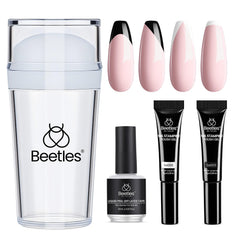 Beetles French Tip Tool packaging shows full kit ready for DIY manicure.