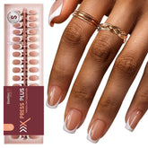 Beetles French Tips packaging shows a ready-to-use kit for quick home manicures