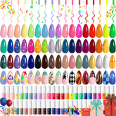 Beetles Gel Liner Nail Art Set color wheel closeup for precise line work