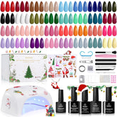 Beetles Gel Nail Kit with 32 colors for versatile at-home manicures.