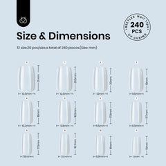 Beetles Gel Nail Kit extensions show natural-looking length after curing