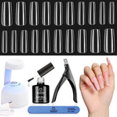 Beetles Gel Nail Kit UV Lamp image shows fast curing for at-home manicures.
