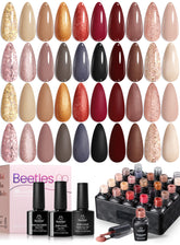 Beetles Gel Nail Polish Set 20 Colors Palette for versatile year-round looks