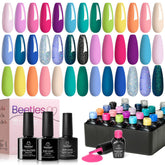 Beetles Gel Nail Polish Set color swatches for shade planning and inspiration