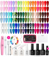 Beetles Gel Nail Polish Set storage bag keeps colors neatly organized for home manicures