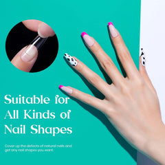 Beetles Gel Nail Tips size 1-10 numbering for quick selection during manicures