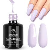 Beetles Gel Polish Lilac Purple bottle showcases vibrant color and lasting wear.