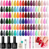 Beetles Gel Polish 36-color kit with full spectrum shades for versatile DIY manicures.