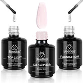 Beetles Gel Polish base coat bottle for smooth, lasting adhesion.