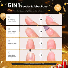 Beetles Gel Polish calcium pantothenate nourishes nails and supports normal maintenance.