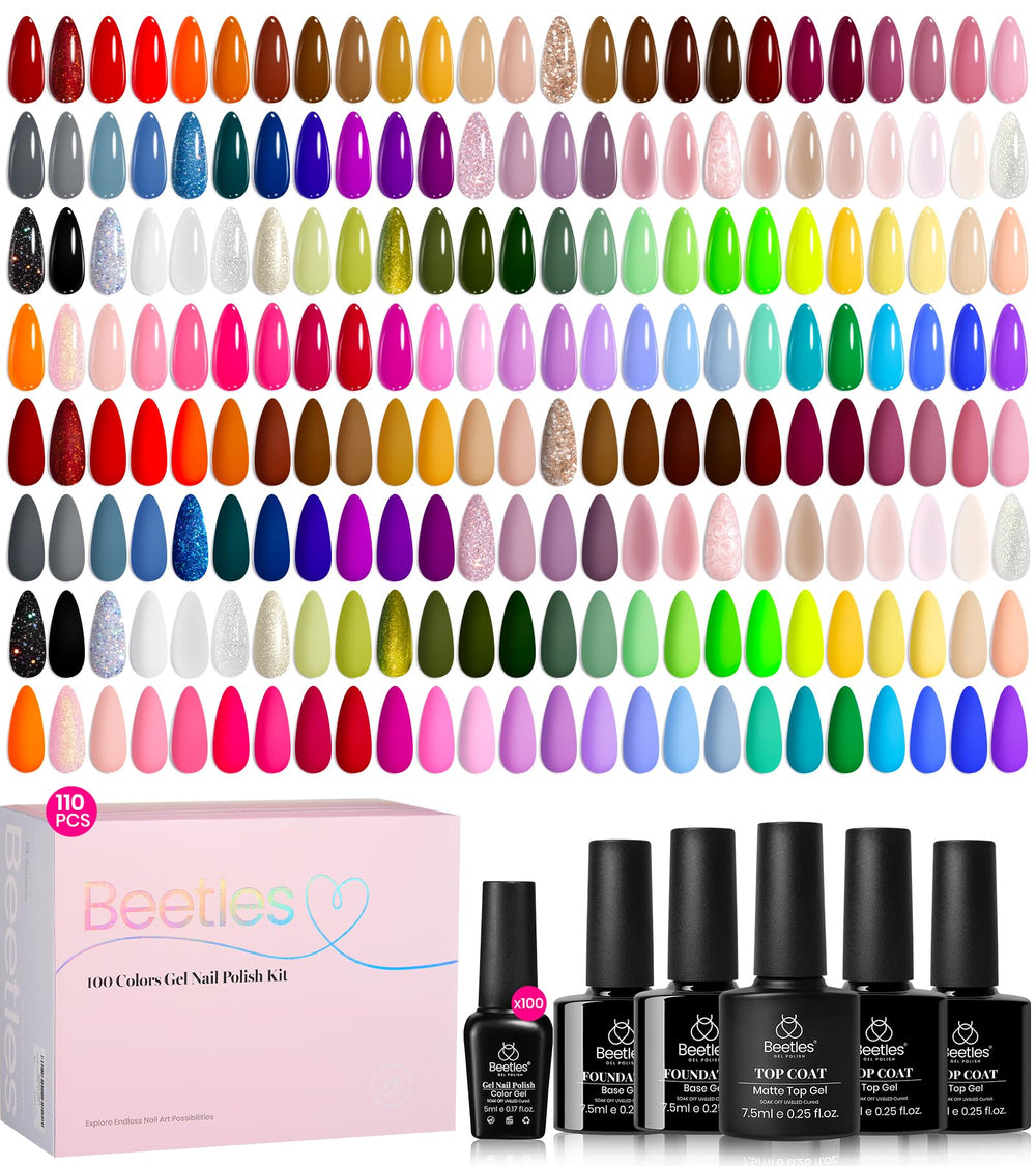 Beetles Gel Polish Chroma Dreams 100-color palette for year-round color options