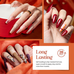 Beetles Gel Polish Cozy Campfire glossy topcoat bottle for long-lasting shine