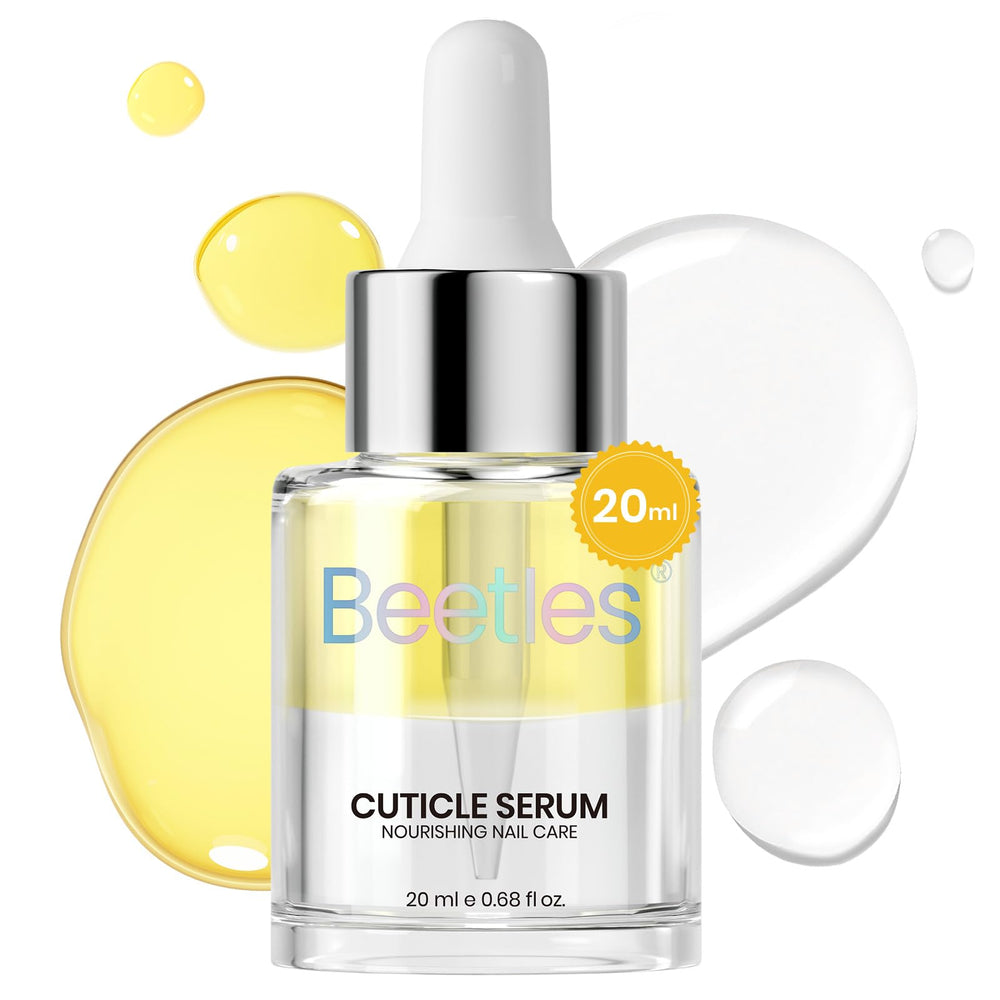 Beetles Gel Polish cuticle oil bottle for nourishing nail care and hydration.