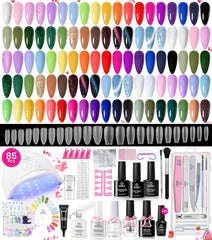 Beetles Gel Polish Kit 35 colors for versatile at-home manicures and color customization.