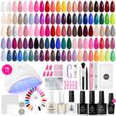 Beetles Gel Nail Polish Kit All-in-One colors for home salon-quality nails.
