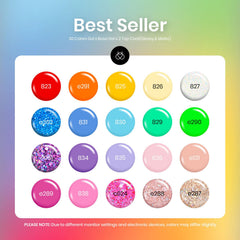 Beetles Rainbow 20 colors collection for versatile manicures