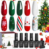 Beetles Gel Polish Snow White—crisp holiday nails with long-lasting shine.