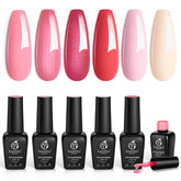 Beetles Gel Polish Sweetheart A518 swatch shows soft pink for everyday nails