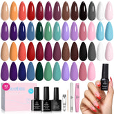 Beetles Gel Polish Urban Rhythm color palette displays 25 versatile shades.