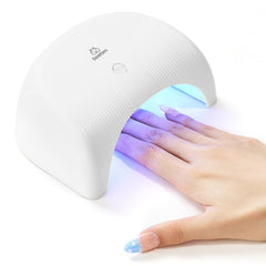 Beetles Gel Polish UV LED Nail Lamp front view, quick at-home manicures.