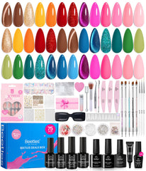 Beetles Gel Polish winter kit opens with 75-piece palette for at-home nail art