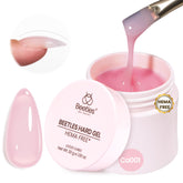 Beetles HEMA-Free Hard Gel 9-in-1 builder gel for nails and repairs.
