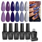 Beetles Lost Universe light-blue gel polish offers a cool, long-lasting manicure.