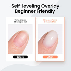 Beetles Milky White Rubber Base Gel Polish swatch displays universal milky shade