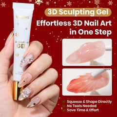 Beetles nail art tools with pickup tweezers for precise placement.