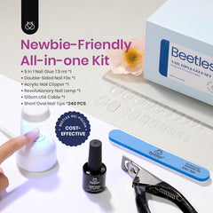 Beetles gel glue 7.5ml: strong adhesion for secure extensions and smooth application
