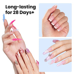 Beetles Nail Glue Gel UV/LED cure compatibility for quick settings