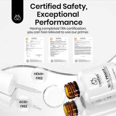 Beetles primer delivers long-lasting adhesion for resilient nail surfaces.