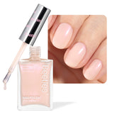 Beetles Nail Strengthener and Growth Concealer bottle close-up showing glossy color and protection.