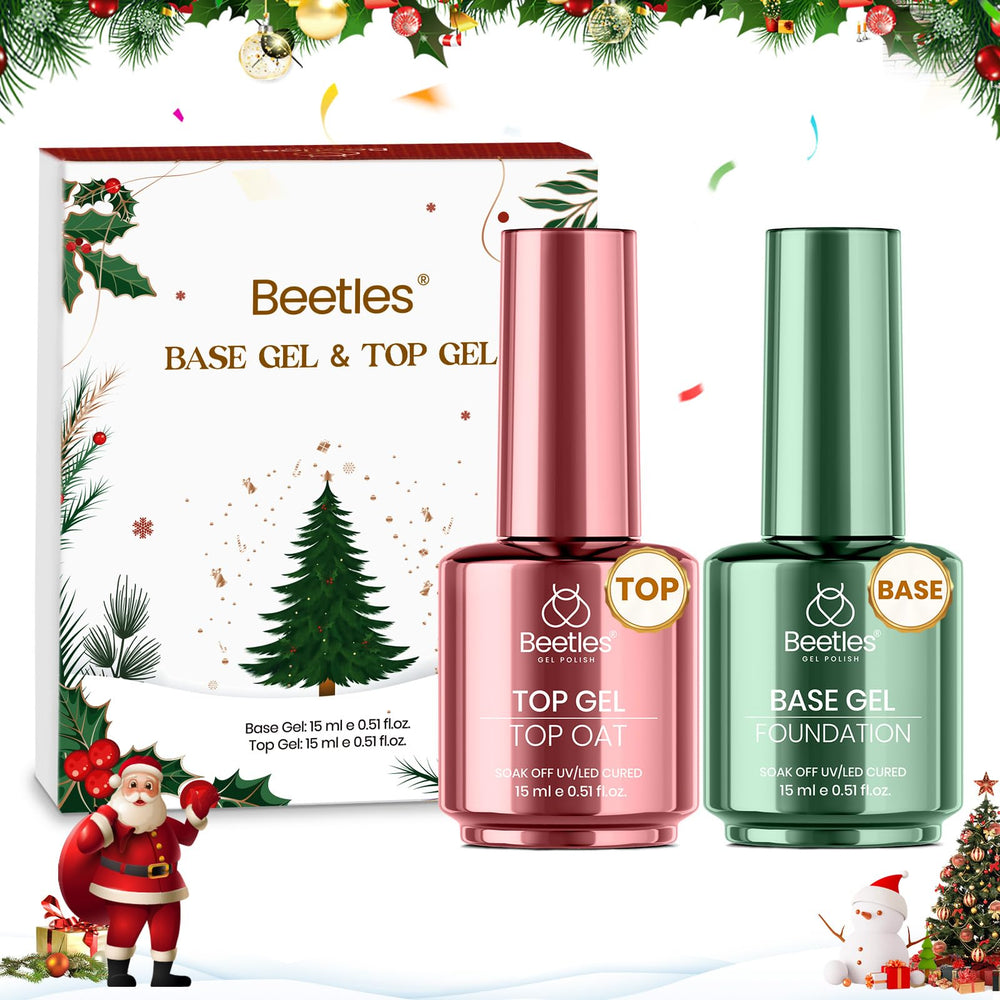 Beetles No Wipe Top Coat 15ml provides lasting shine and chip resistance.