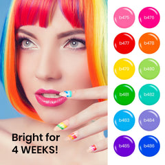 Beetles Rainbow Gel Liner vibrant pigmentation for smooth fills and outlines.