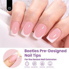Beetles soft gel nails show comfortable fit and durable wear