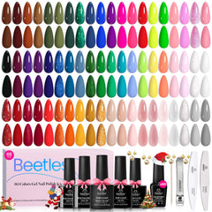 Beetles Style Manifesto 60-color kit cover showing diverse shades for versatile nail looks