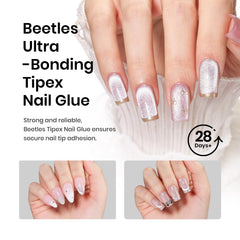 Beetles Tipex Nail Glue Gel double-pack ensures you won't run out mid-manicure