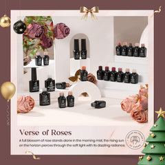 Beetles glossy top coat for a vibrant shine and color pop.