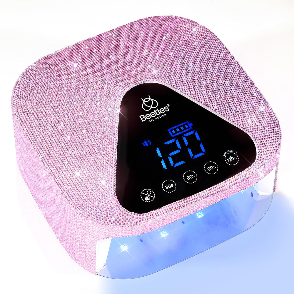 Beetles UV Nail Lamp cordless rechargeable for salon-grade gel curing at home.