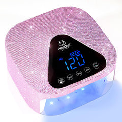 Beetles UV Nail Lamp cordless rechargeable for salon-grade gel curing at home.