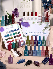 Beetles Winter Gel Polish berry red bottle shows bold color for festive nails
