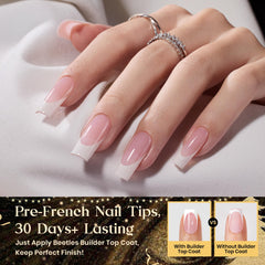 Beetles X Press Plus pre-designed nails enable quick, stylish at-home manicures.