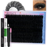BEFACL Lash Clusters Kit box view highlighting all in one at home DIY kit