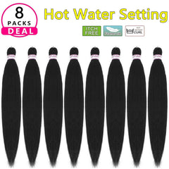 BEFUNNY braiding hair with soft Yaki texture mirrors natural hair touch and movement.