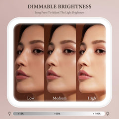 Behaesty makeup train case partitions keep brushes organized and protected during travel